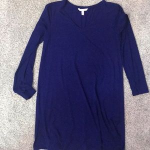 Purple V Teck Tunic